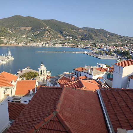 Kastro House Villa Bandar Skopelos Luaran gambar