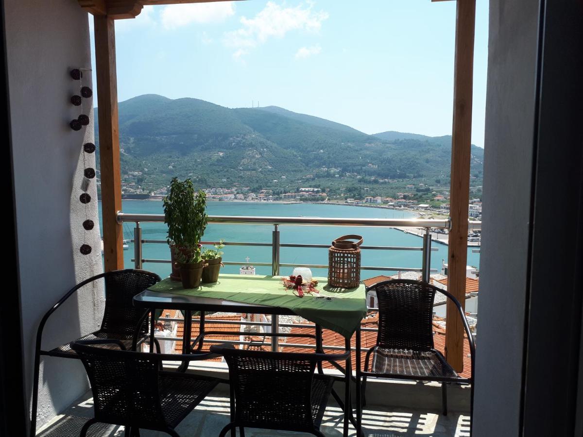 Kastro House Villa Bandar Skopelos Luaran gambar