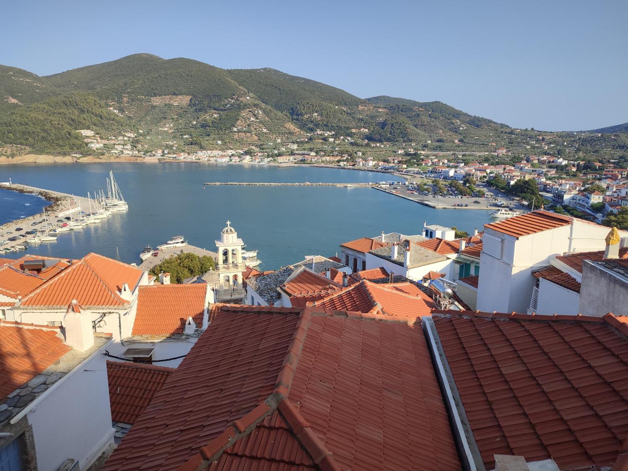 Kastro House Villa Bandar Skopelos Luaran gambar